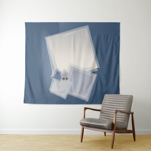 Rollende Fibonacci-Quadrate Wandteppich (Beispiel (Horizontal))