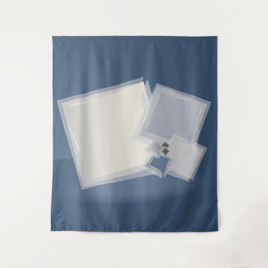 Rollende Fibonacci-Quadrate Wandteppich (Vorderseite)