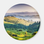 Rollende Hügel - Landschaftsfoto Magnet (Vorne)