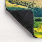 Rollende Hügel - Landschaftsfoto Mousepad (Ecke)