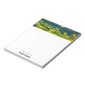 Rollende Hügel - Landschaftsfoto Notizblock (Rotiert)