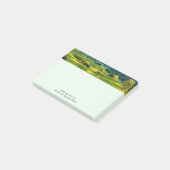 Rollende Hügel - Landschaftsfoto Post-it Klebezettel (angewinkelt)