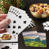 Rollende Hügel - Landschaftsfoto Spielkarten (In Situ)