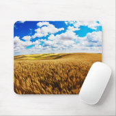 Rollende Hügel mit reifem Weizen Mousepad (Mit Mouse)
