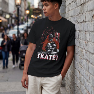 Rollende Skate Streetwear T-Shirt