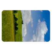 Rollende Sommerlandschaft Magnet (Horizontal)