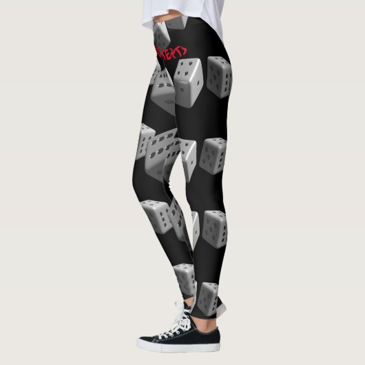 Rollende Würfel Leggings (Links)