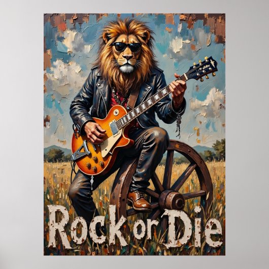 Rollender Donner: Löwensolo Poster (Vorne)