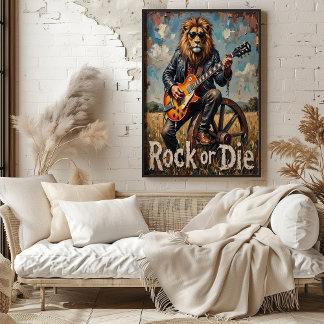 Rollender Donner: Löwensolo Poster