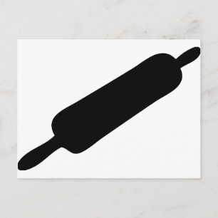 rollendes Button Postkarte