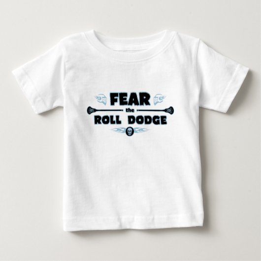 RollenDodge - Blau Baby T-shirt (Vorderseite)