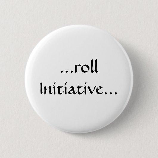 Rolleninitiativen-Knopf Button (Vorderseite)