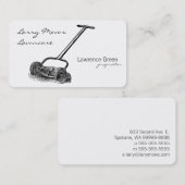 Rollenmäher Visitenkarte (Vorne/Hinten)