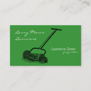 Rollenmäher Visitenkarte