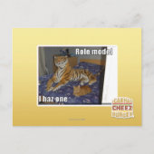 Rollenmodell, ich habe eins postkarte (Vorderseite)