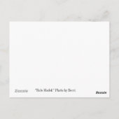 Rollenmodell Postkarte (Rückseite)