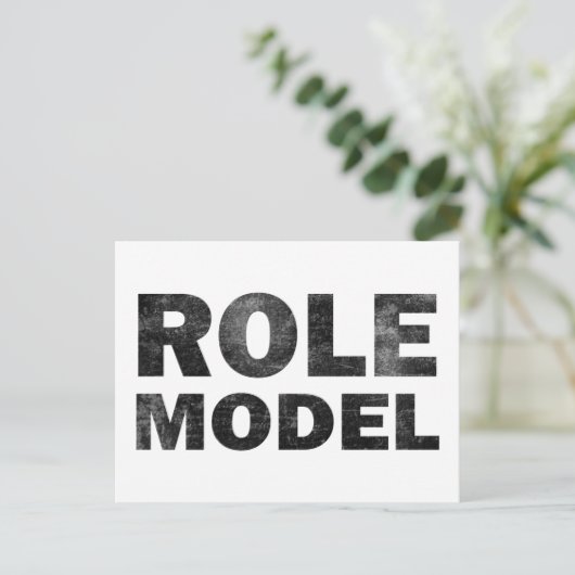 Rollenmodell Postkarte (Stehend Vorderseite)