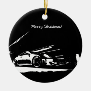 Rollenschuß Weihnachtsverzierung des Coupé-G35 Keramikornament