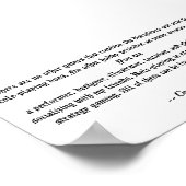 Rollenspiel ist einzigartig poster (Ecke)