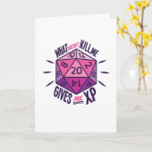 Rollenspiel Karte (Gelbe Blume)