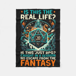 Rollenspiel Rpg Master D20 Brettspiel Lustig Rp Fleecedecke