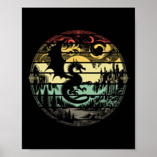 Rollenspiel Rpg Master D20 Brettspiel Lustig Rp Poster