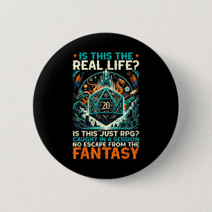 Rollenspiel Rpg Master D20 Tabletop Lustig Rp Button