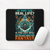 Rollenspiel Rpg Master D20 Tischspiel Lustiges Rp Mousepad (Mit Mouse)