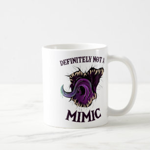 Rollenspiel-Würfelspieler definitiv kein Mimikry Kaffeetasse