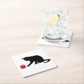 Rollenspiele Rollenspiele Rollenspiele für Katzenj Rechteckiger Pappuntersetzer (Vor Ort)