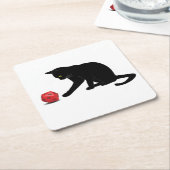 Rollenspiele Rollenspiele Rollenspiele für Katzenj Rechteckiger Pappuntersetzer (angewinkelt)