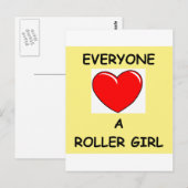 Rollentrockner Postkarte (Vorne/Hinten)