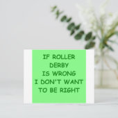 Rollentrockner Postkarte (Stehend Vorderseite)