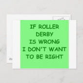 Rollentrockner Postkarte (Vorne/Hinten)