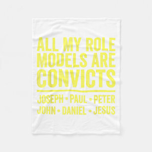 Rollenvorbilder sind Sträflinge Joseph Paul Peter Fleecedecke