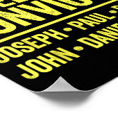 Rollenvorbilder sind Sträflinge Joseph Paul Peter  Poster (Ecke)