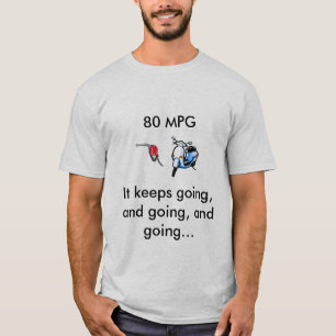 Roller 80 MPG gehend und gehend T-Shirt