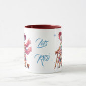 Roller Babe Granny - Anpassbare Tasse Pink Hat (Zentrum)