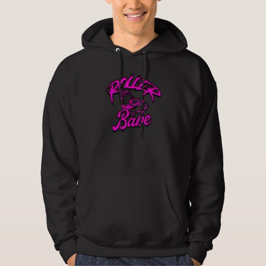 Roller Babe Skater Fun Sport 2 Hoodie (Vorderseite)