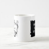 Roller behalten den Glauben Kaffeetasse (Mittel)
