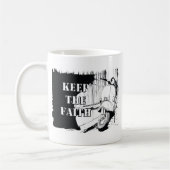 Roller behalten den Glauben Kaffeetasse (Links)