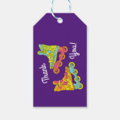 Roller Blades Skate Geburtstagsparty Geschenkanhänger (Vorderseite)