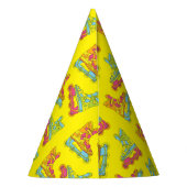 Roller Blades Skate Geburtstagsparty Partyhütchen (Rückseite)