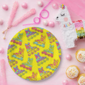 Roller Blades Skate Kindergeburtstag Party Skaten Pappteller (Party)