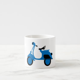 Roller-Blau Espressotasse