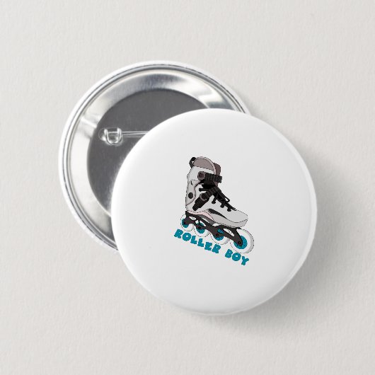 Roller Boy Button (Vorne & Hinten)