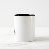 Roller Boy Zweifarbige Tasse (Mittel)