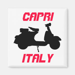 Roller, Capri, Italien Magnet