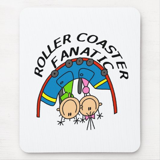 Roller Coaster Fanatiker Mousepad (Vorne)