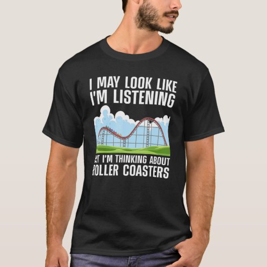 Roller Coaster For Men Women Roller Coaster T-Shirt (Vorderseite)